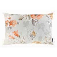 Zierkissen Olivia in Orange/Weiß ca. 40x60cm - Orange/Weiß, MODERN, Textil (40/60cm) - Mary's