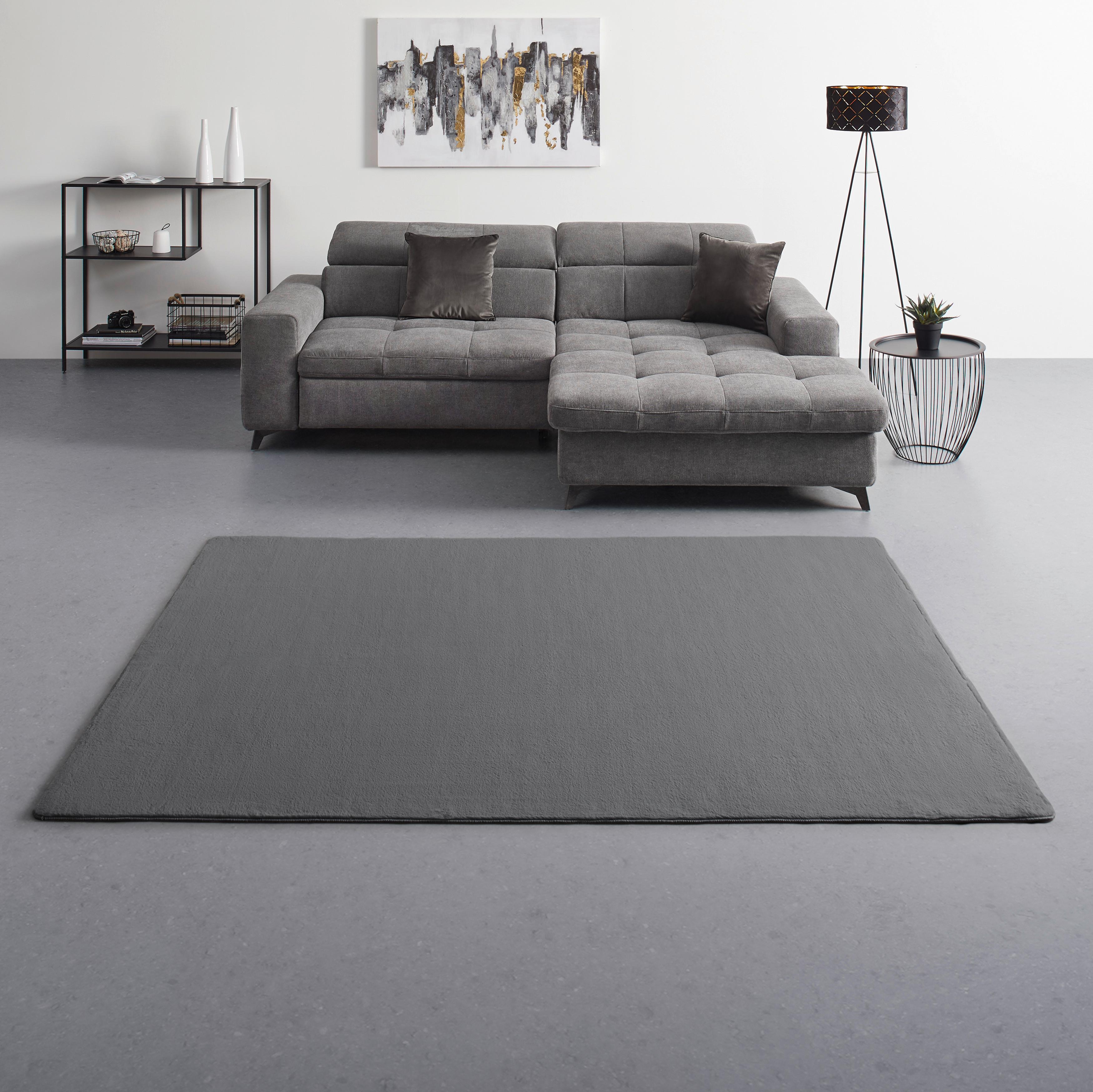 KONSTFÄLL PÄLSA - grå, Klassisk, textil (160/230cm) - Mömax