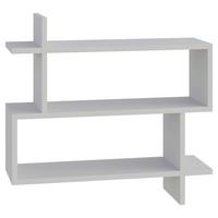 Stenska Polica Paralel - bela, Design, leseni material (70/65/22cm) - Livetastic