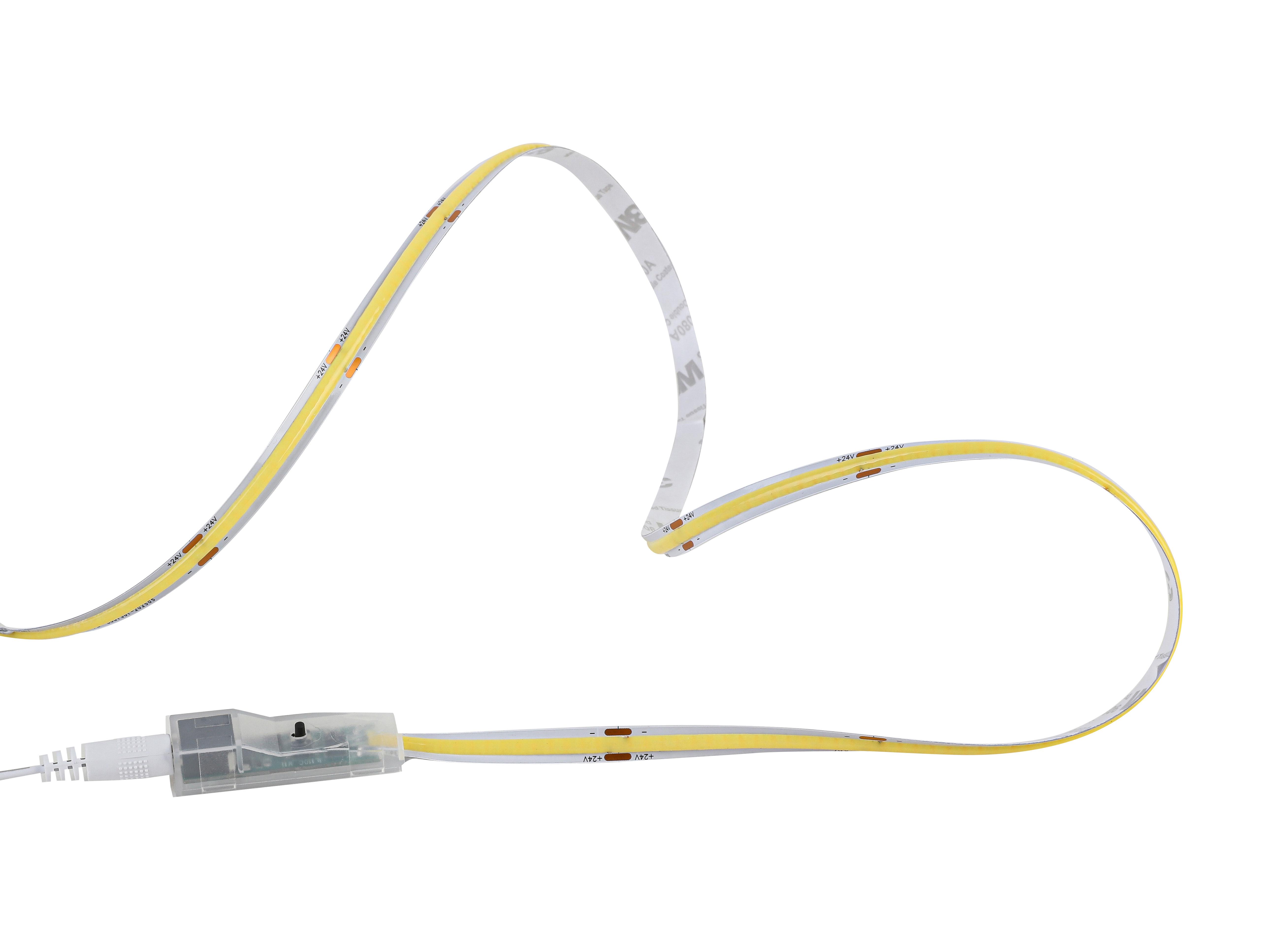 LED-LIST HOCH - vit, Modern, plast (500cm) - Mömax