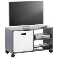 Măsuntă TV FLIP II - antracit, Modern, plastic/material pe bază de lemn (75/44/35cm) - Best Price