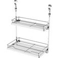 Poliță Universală Chester - culoare crom, metal (29,2/18,2/42,7cm) - Premium Living Poliță Universală Chester - culoare crom, metal (29,2/18,2/42,7cm) - Premium Living