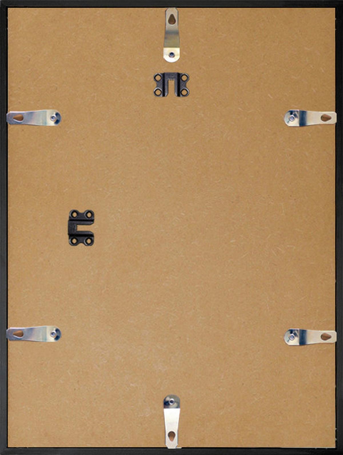 RAMKA NA ZDJĘCIA R-A0108100P - czarny, Basics, materiał drewnopochodny/tworzywo sztuczne (30/40/1,8cm)