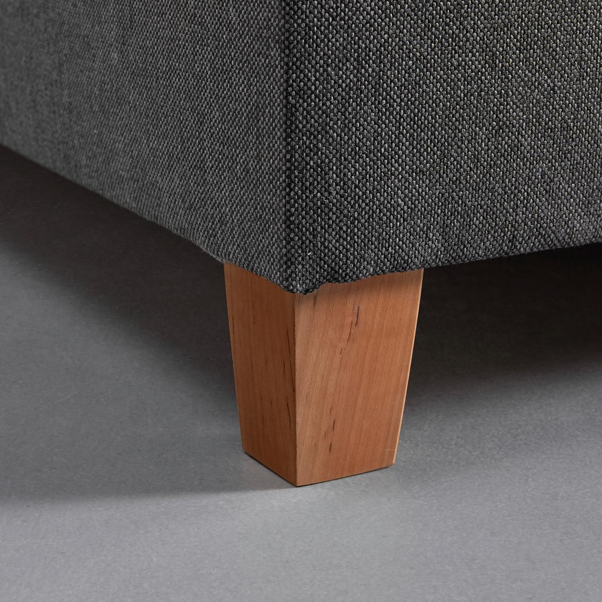 Boxspring Ágy Marcello - sötétszürke/szürke, Modern, faalapú anyag/textil (180/200cm) - Bessagi Home