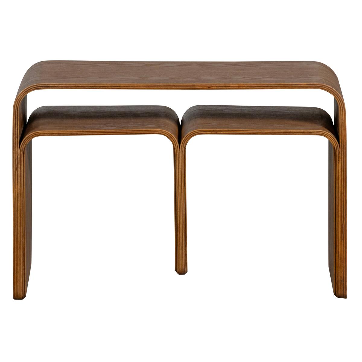 Couchtisch Frey Walnussfarben - Walnussfarben, Design, Holzwerkstoff (60/32/40cm) - Livetastic