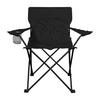 CAMPINGSESSEL BLACKY - noir, Basics, métal/textile (80/80/51cm)