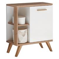 SZAFKA POD UMYWALKĘ NOVENTA  -TOP- - kolor dębowy/biały, Konventionell, materiał drewnopochodny (60,5/65,0/33,0cm) - Xora