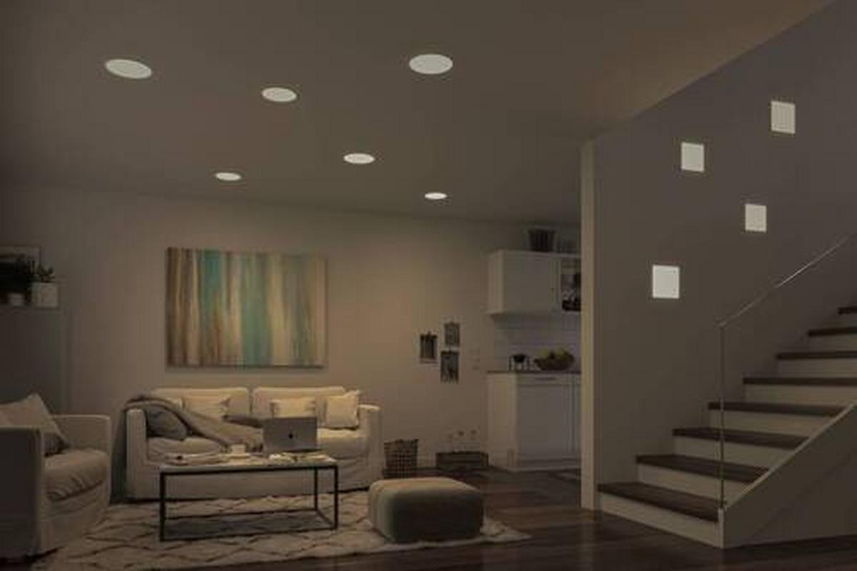 LED-Paneel Veluna VariFit in Weiß max. 17,5 Watt - Design, Kunststoff (18,5/1cm) - Paulmann