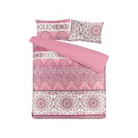 Bettwäscheset Alegra 125-Gbmulti/rosa260x220 - Multicolor, Basics, Textil (260/220cm) - Kayoom