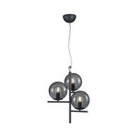 Hängeleuchte Pure Anthrazit max. 28 Watt - Anthrazit, Basics, Glas/Metall (40/150cm) - Trio Leuchten