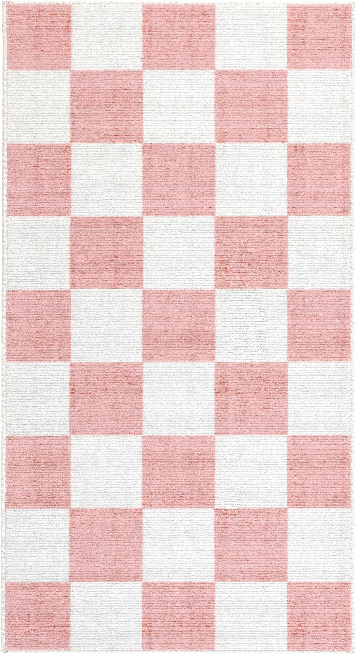 DYWAN TUFTOWANY JACK MESIO-URBAN8160 - szarobiały/jasnoróżowy, Design, tkanina (80/150cm) - Lindorug