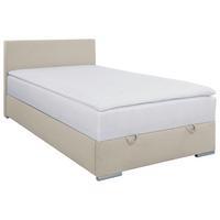 Tapecirani Krevet Cosi - boje pijeska/boje kroma, Konvencionalno, drvo/metal (120/200cm)