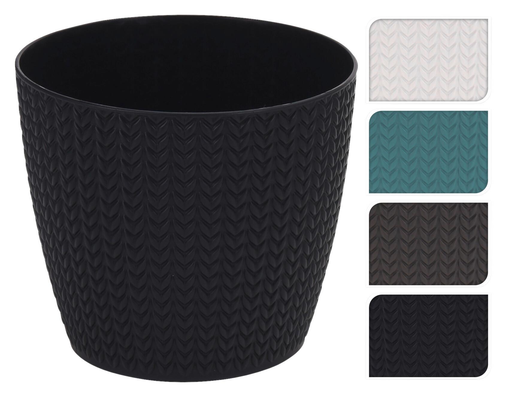 Kaspó Molly - műanyag (15/15/13cm)