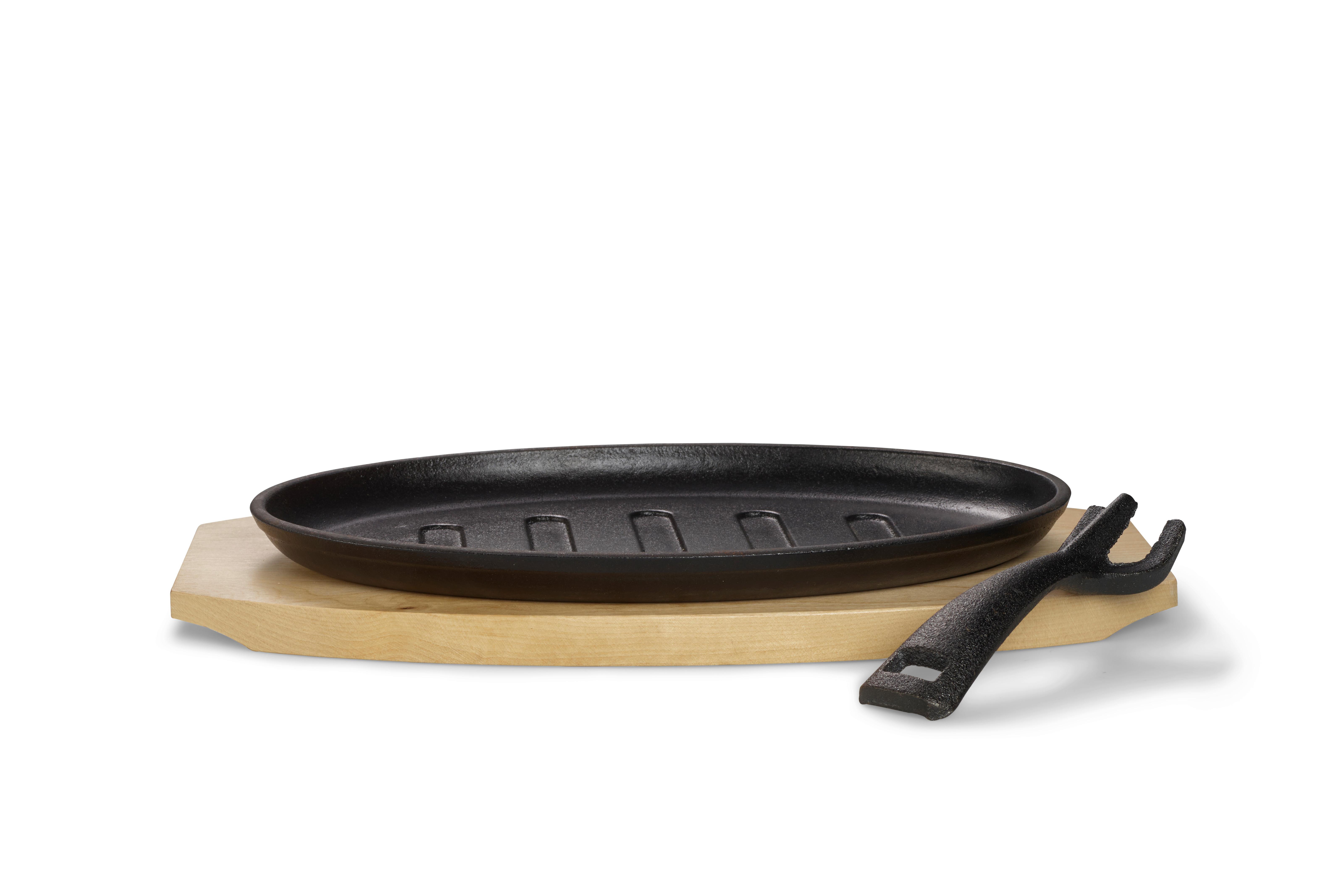 Tálalóserpenyő Ew-Ge-1347 - barna/fekete, Basics, fa/fém (28/2/18cm) - Echtwerk