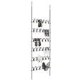 Cipőtároló Schureg - krómszínű/fekete, műanyag/fém (68/218-219cm) - MÖMAX modern living