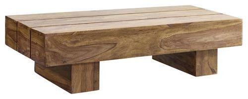 Couchtisch "Sira" , ca. 120x45 cm, aus Sheesham - Sheeshamfarben, Design, Holz (120/45cm) - MID.YOU
