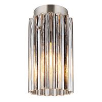 Stropna Svjetiljka Cayden 15747d Cayden - boje nikla/prozirno, Konvencionalno, staklo/metal (11.5/21cm) - Globo