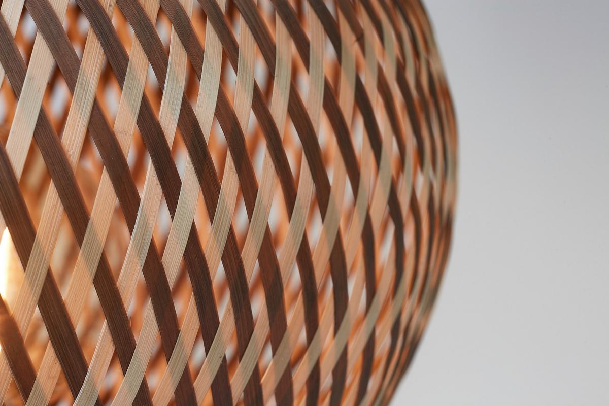 Namizna Svetilka Barbados, Rjava, Bambus - naravne barve/rjava, Basics, naravni materiali (25/27cm) - Good & Mojo