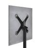 UTEBORD HEINO - antracit, Basics, metall/sten (70/70/75cm) - Mömax