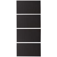 Frontpaneel Unit in Anthrazit - Anthrazit, MODERN, Holzwerkstoff - Based