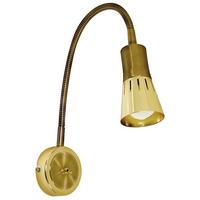 Svjetiljka Zidna 91-84470 - zlatne boje, Basics, metal (31/24/8cm)