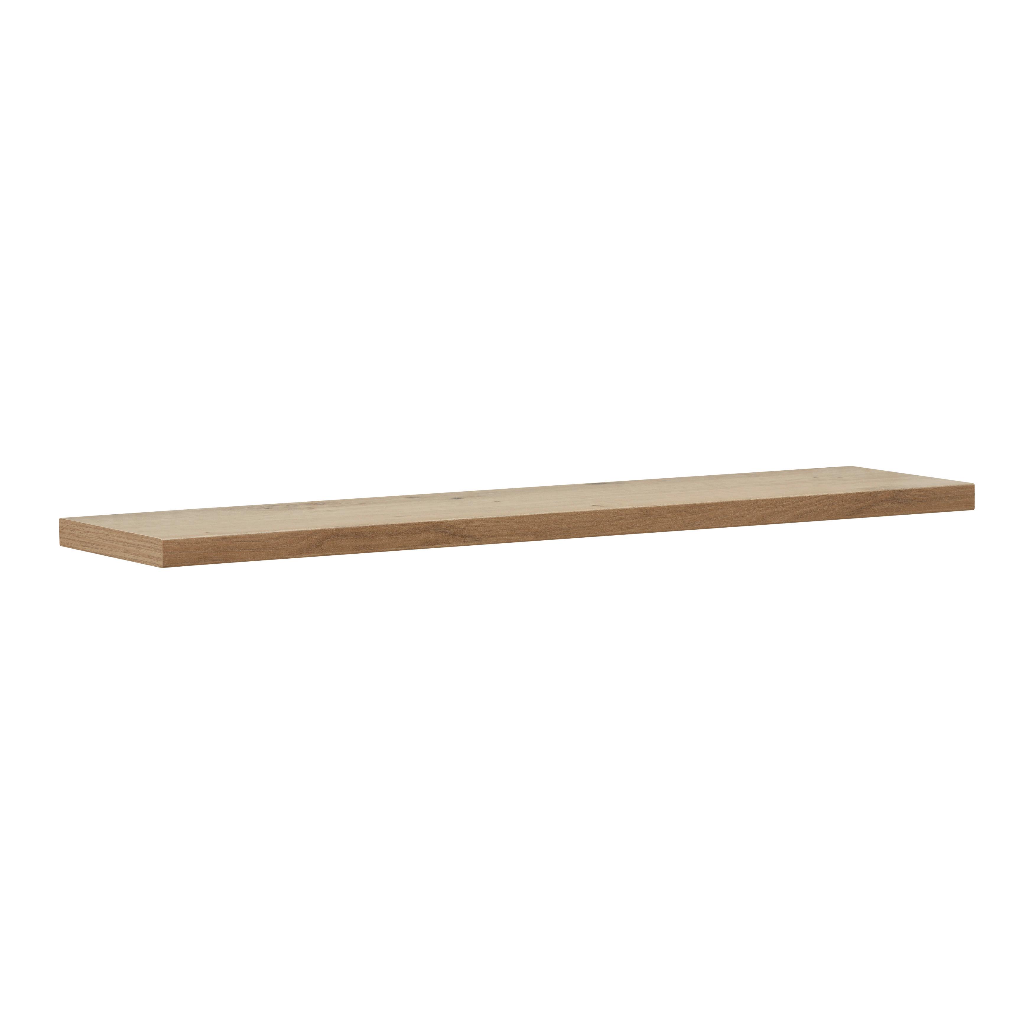 VÄGGHYLLA CHANY ARTISAN -SB- - ek Artisan, Modern, trämaterial (80/1,8/15cm) - Mömax