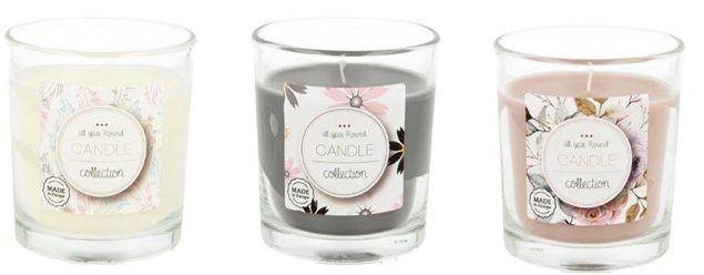 DOFTLJUS MONA - grå/rosa, glas (7,2/8,3cm) - Mömax
