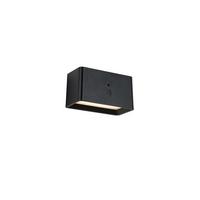 Aplică de perete cu LED Tilou - negru, Modern, plastic/metal (12/6,6/6,5cm) - Mömax