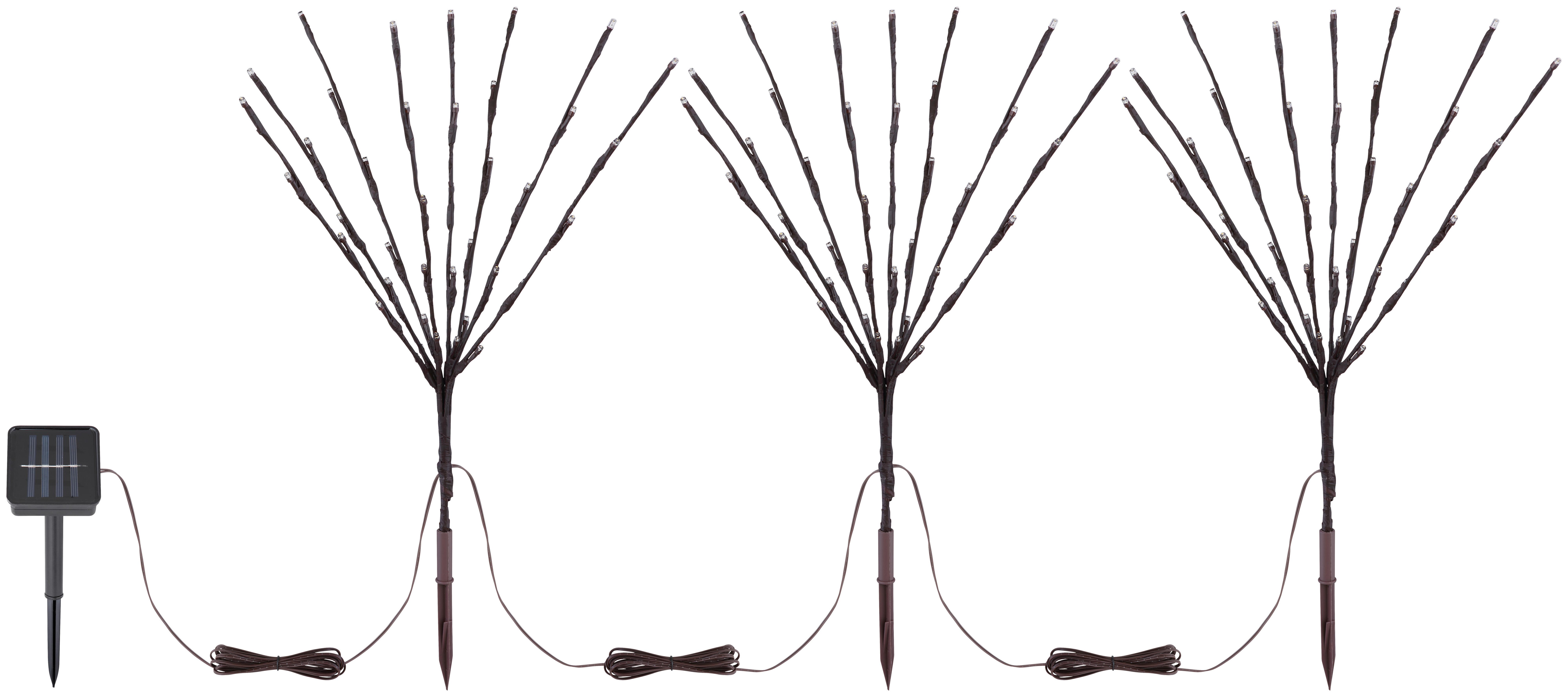 Solarleuchte 39145 max. 0,06 Watt - Braun, Basics, Kunststoff (900/62cm) - Globo