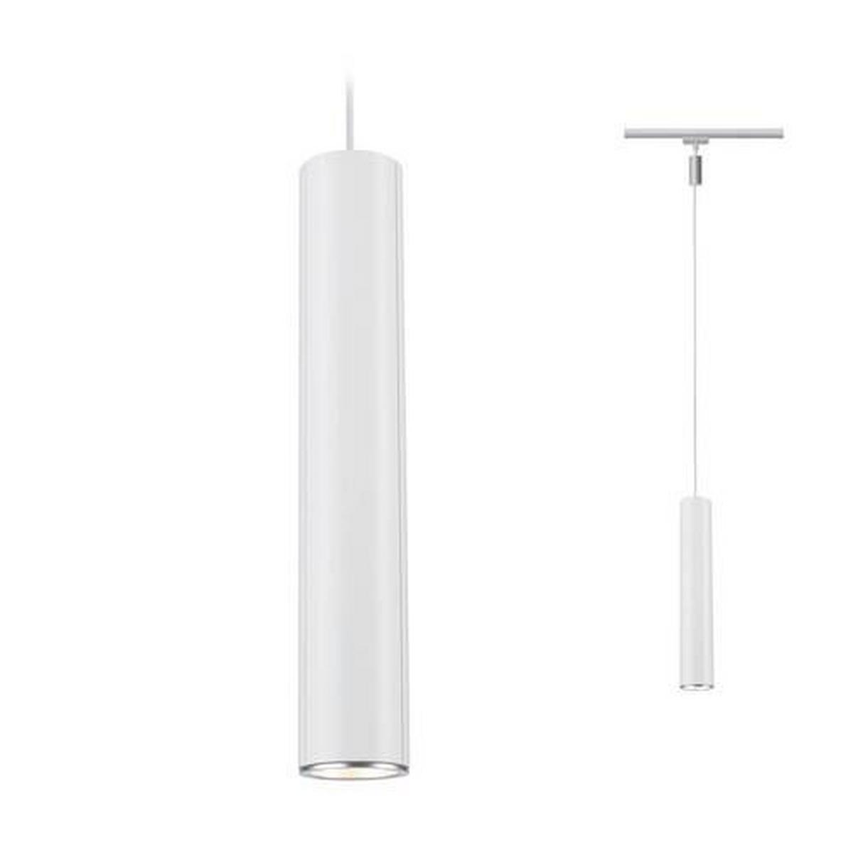 Schienensystem-Hängeleuchte Pendulum Catelejo max. 10 Watt - Chromfarben, Design, Metall (6,5/38,3cm) - Paulmann