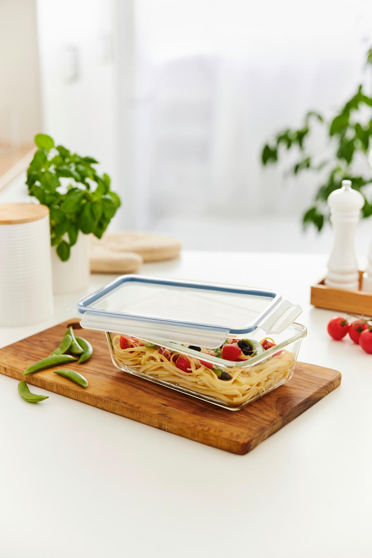 ZESTAW POJEMNIKÓW DO ŻYWNOŚCI 1051406161 3 SZT - Basics (24/16,5/22,8cm) - Rotho