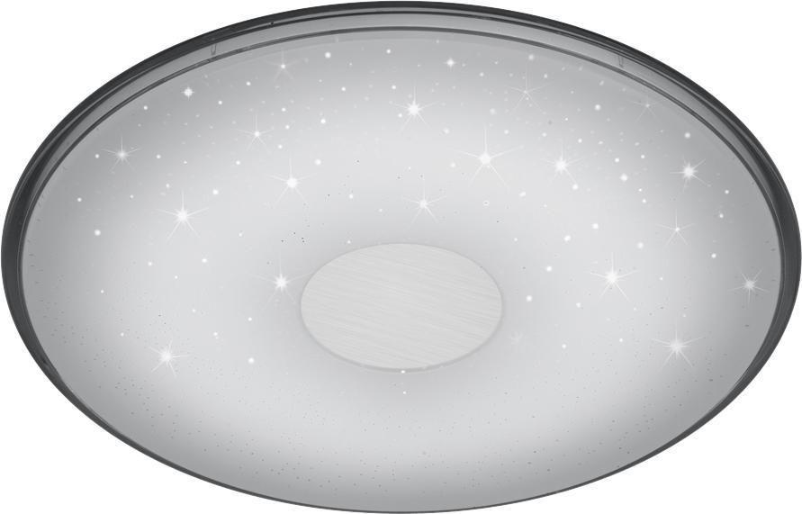 LED-Deckenleuchte Weiß max. 30 Watt - Weiß, Basics, Kunststoff (42,5/6cm) - Trio Leuchten