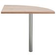 Eckverbindungsplatte Eichefarben - Eichefarben, MODERN, Holzwerkstoff/Kunststoff (80/73/80cm) - Premium Living Eckverbindungsplatte Eichefarben - Eichefarben, MODERN, Holzwerkstoff/Kunststoff (80/73/80cm) - Premium Living