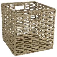 Korb Ella Naturfarben - Naturfarben, KONVENTIONELL, Naturmaterialien/Metall (30/30/30cm) - Mömax