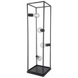 Lampadar Quadri - negru, Konventionell, metal (27/26/130cm) - Premium Living Lampadar Quadri - negru, Konventionell, metal (27/26/130cm) - Premium Living