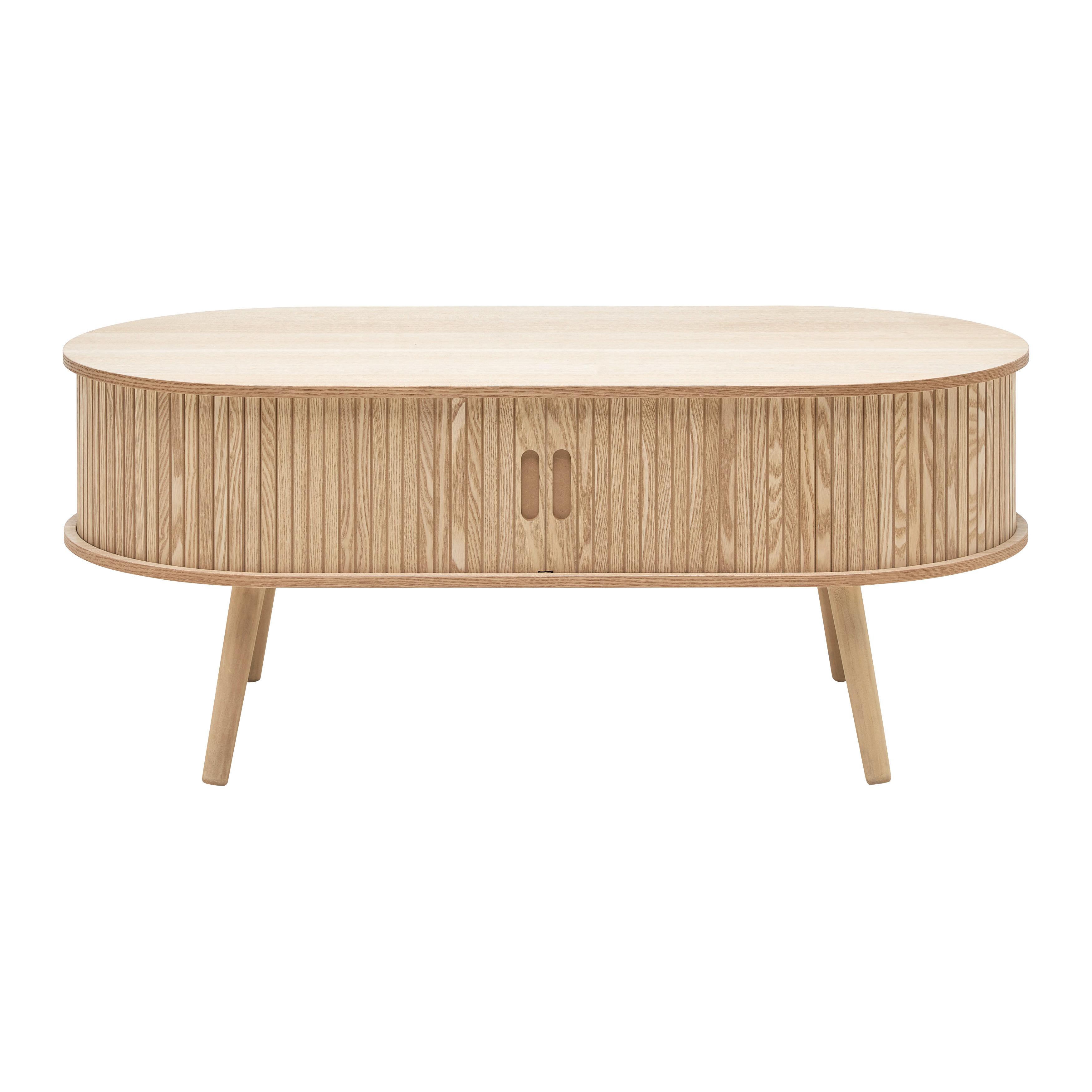 SOFFBORD SKANDY II - naturfärgad, Klassisk, trämaterial/trä (100/50/40cm) - Premium Living