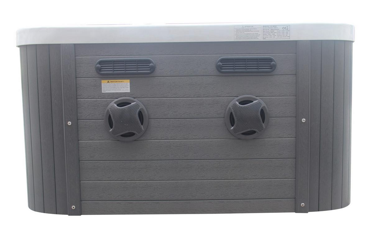 Jacuzzi Thermotetővel Modena - fehér, műanyag/fém (205/70/130cm) - Sanotechnik