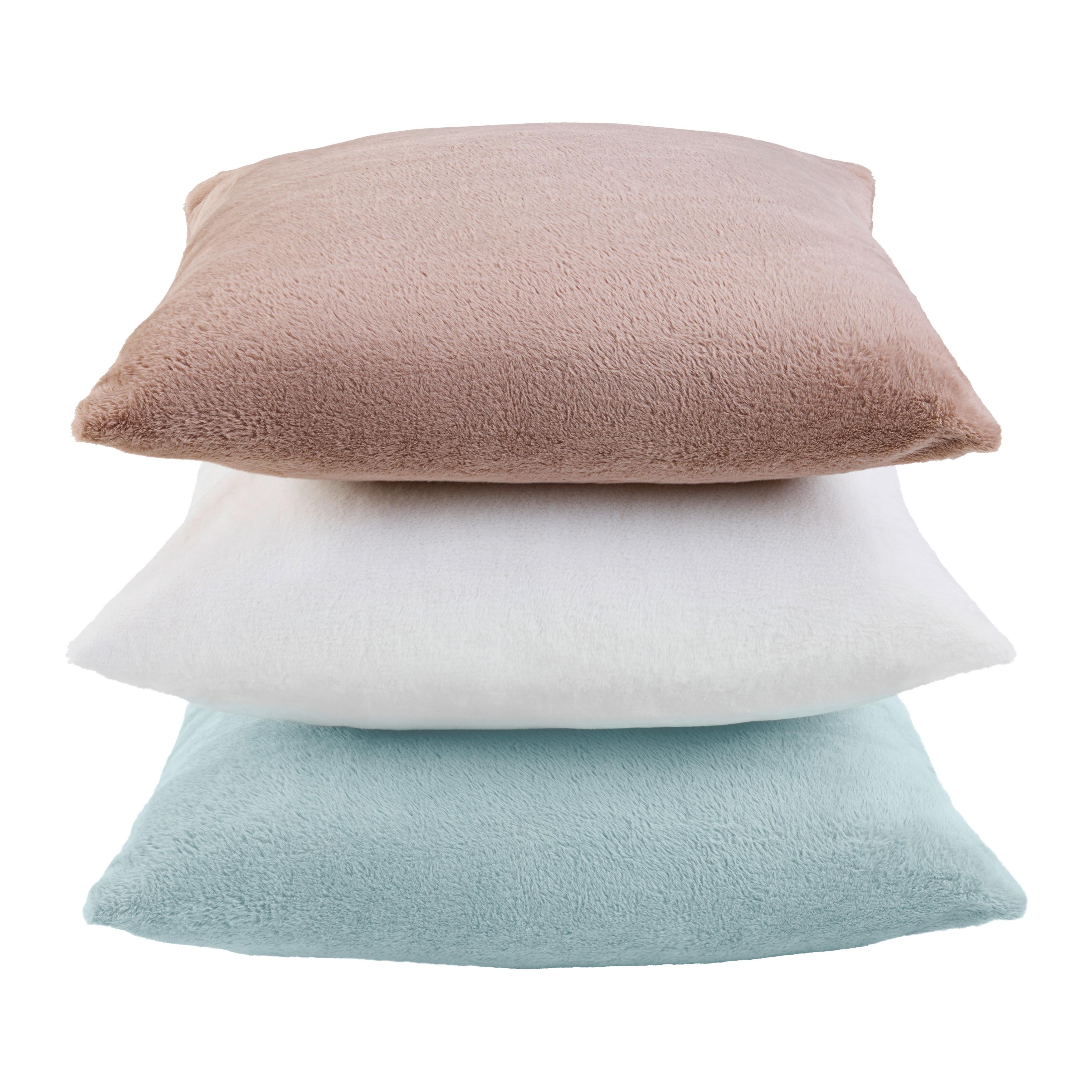 Zierkissen Minki Weiß ca. 45x45cm - Weiß, KONVENTIONELL, Textil (45/45cm) - Mömax