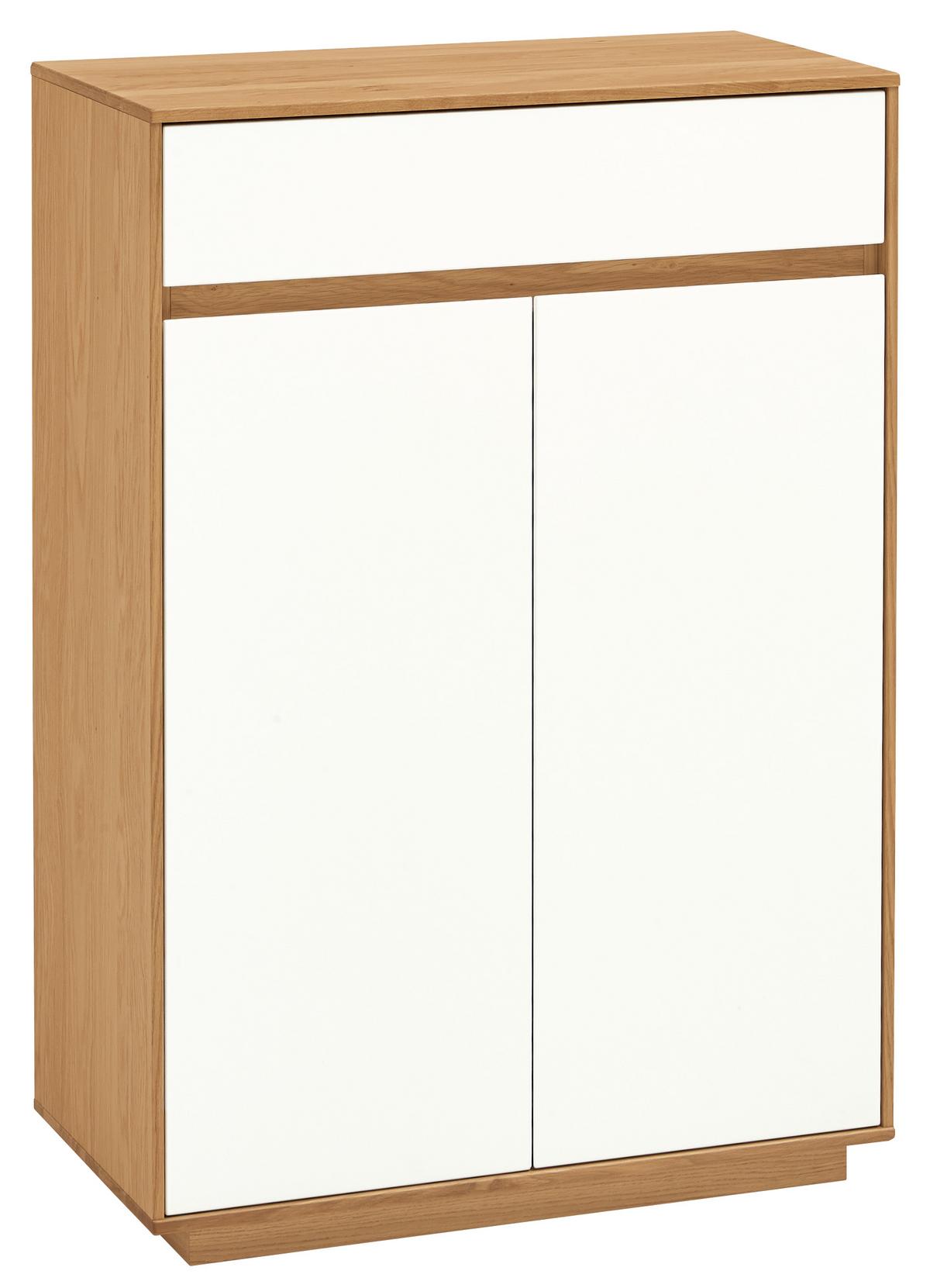 PRZEDPOKÓJ V 100 - kolor dębowy/biały, Basics, materiał drewnopochodny/drewno (165/195/40cm)