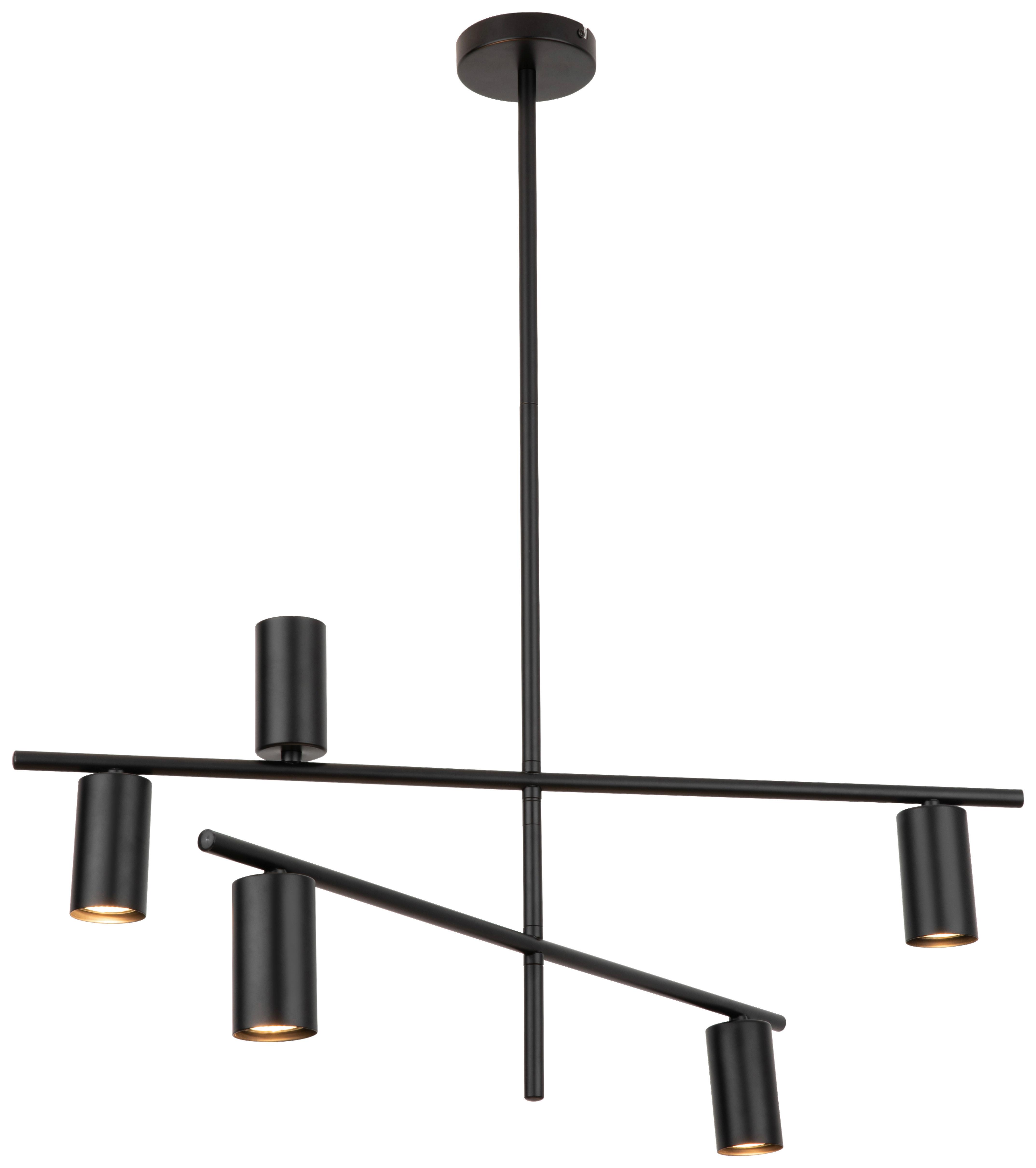 LAMPA WISZĄCA KONNY - czarny, Design, metal (80/80/86cm) - Collett's Monde