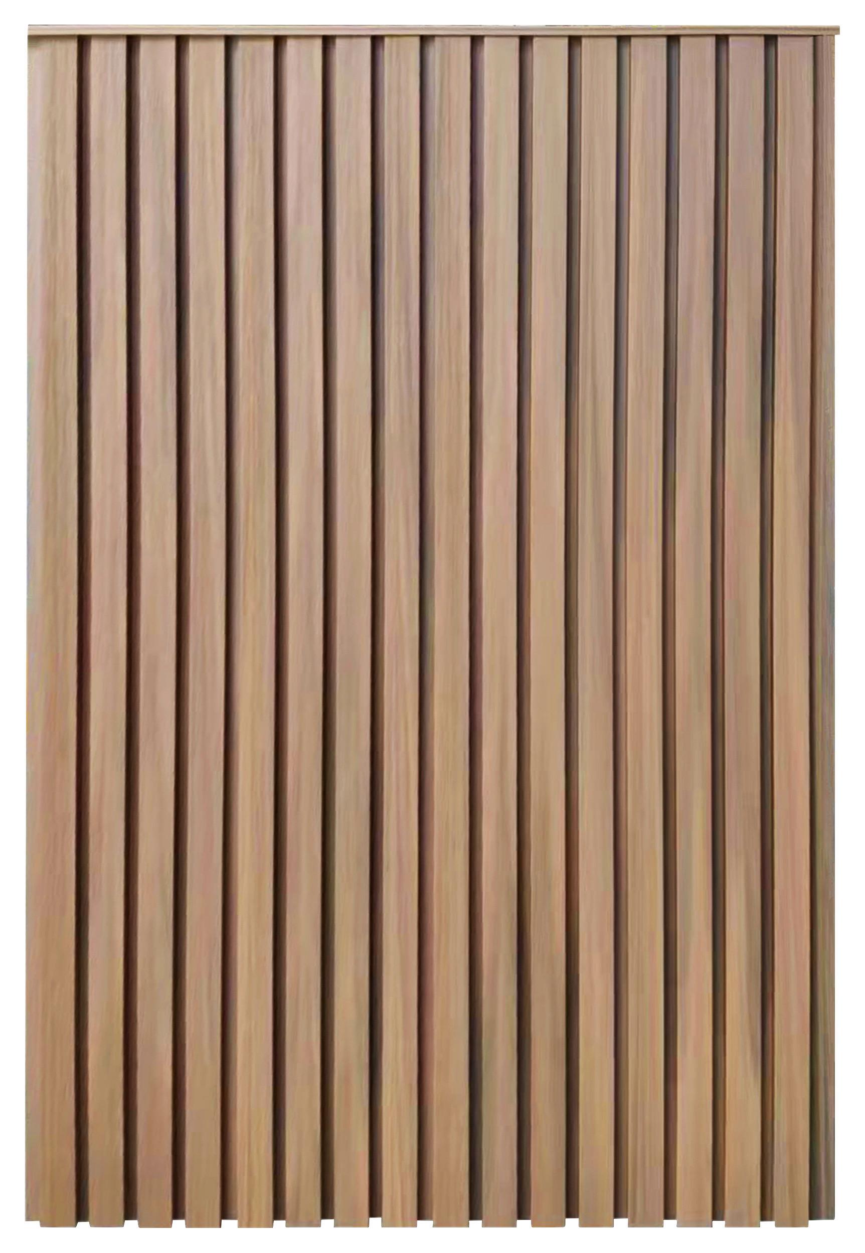 Akustični Panel Master 3, 4-Delni Set, Svetlo Rjava - svetlo rjava, Moderno, umetna masa/leseni material (130/21,9/2,6cm)