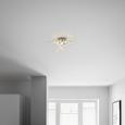 LED-Deckenleuchte Hongkong, max. 15 Watt - Nickelfarben, KONVENTIONELL, Metall (32/11,8cm) - Modern Living LED-Deckenleuchte Hongkong, max. 15 Watt - Nickelfarben, KONVENTIONELL, Metall (32/11,8cm) - Modern Living