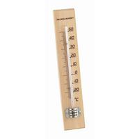 Termometru Tecno - maro, Konventionell, plastic/sticlă (22cm) - Fackelmann
