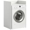 Waschmaschinenschrank Free Weiß ca.60x101x60cm - Weiß, MODERN, Holzwerkstoff (60/101/60cm) - MID.YOU
