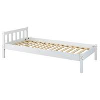 Bett Vilmar 90x200 Cm Weiss - Weiss, Basics, Holz (90/200cm) - MID.YOU