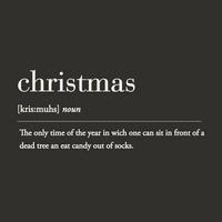 Szalvéta Holly Wreath - fekete/fehér, Konventionell, papír (33cm)