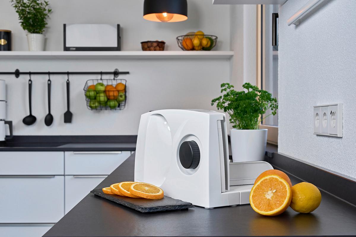 KRAJALNICA UNIWERSALNA 501.000 - biały wysoki połysk, Basics, tworzywo sztuczne/metal (34,8 cm/24/21,5 cmcm)