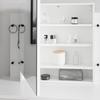 SMINKBORD EVA II -EXKLUSIV- - Modern, trämaterial/glas (100/140/45cm) - Mömax