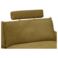 Kopfstütze Cora Senfgelb - Senfgelb, MODERN, Textil/Metall (63/57/40cm) - Mömax