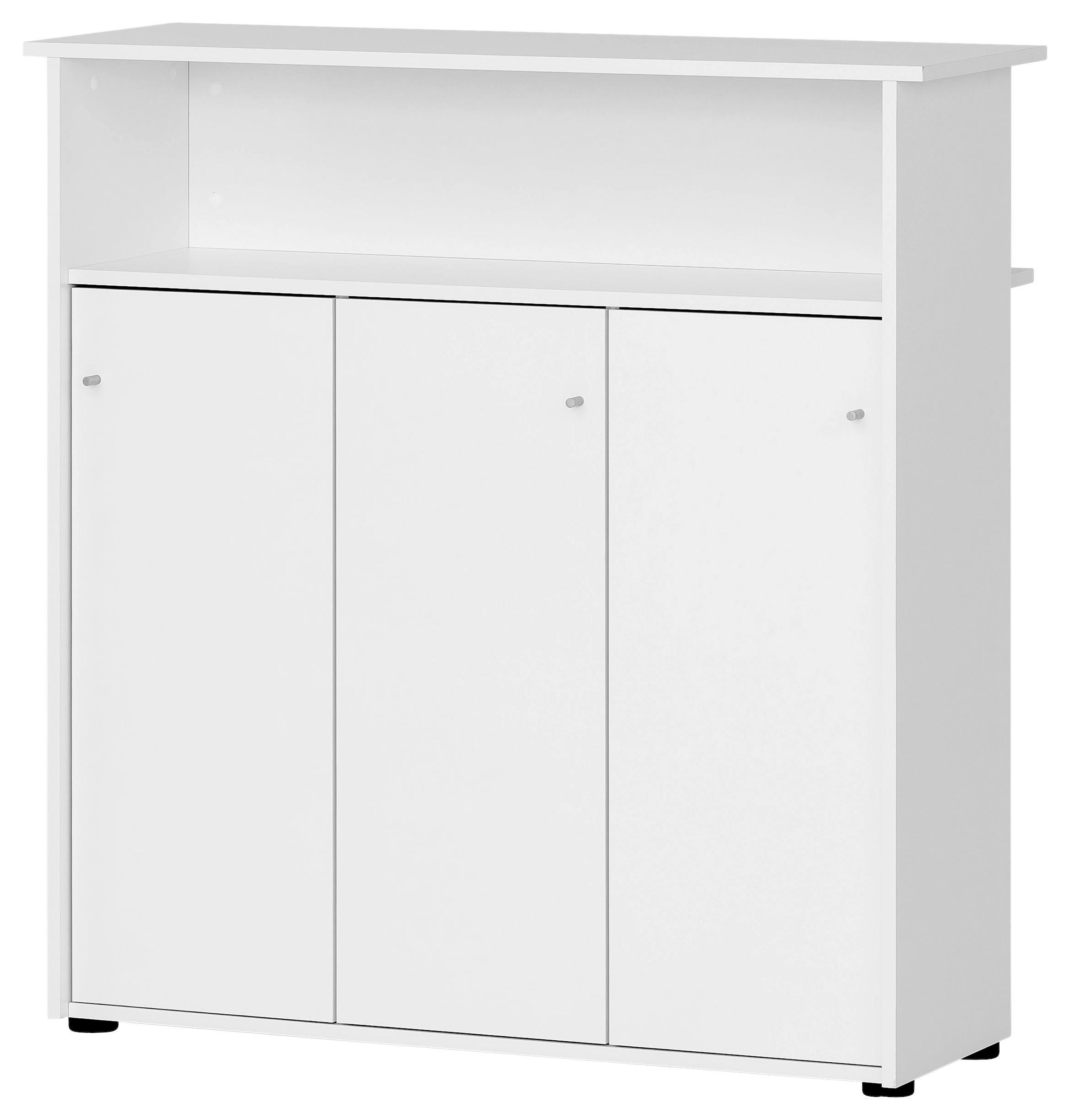 Barska Miza Serie 400, Bela - bela, Moderno, leseni material (44/107/111cm) - MID.YOU